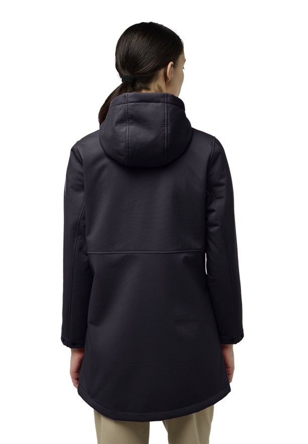 Jack Wolfskin Windland Softshell Jas Dames Donkerblauw | 51776405