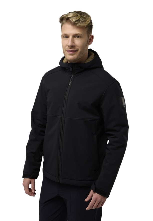 Jack Wolfskin Windland Softshell Jas Heren Zwart | 96390793