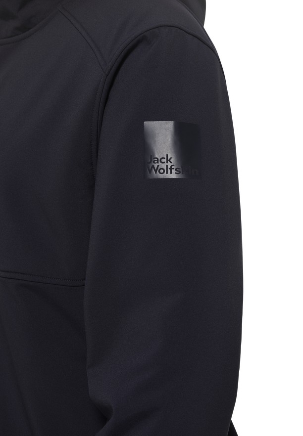 Jack Wolfskin Windland Softshell Jas Heren Donkerblauw | 64175053