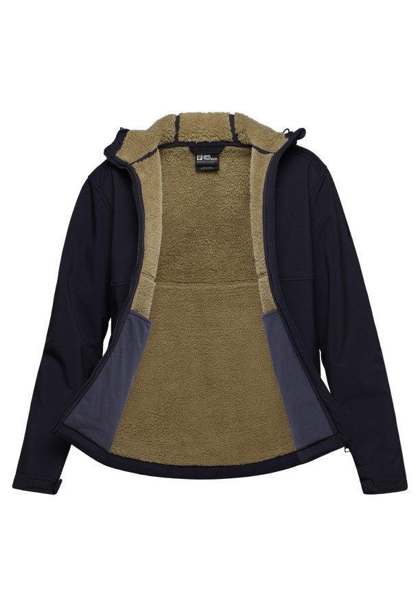 Jack Wolfskin Windland Softshell Jas Heren Donkerblauw | 64175053