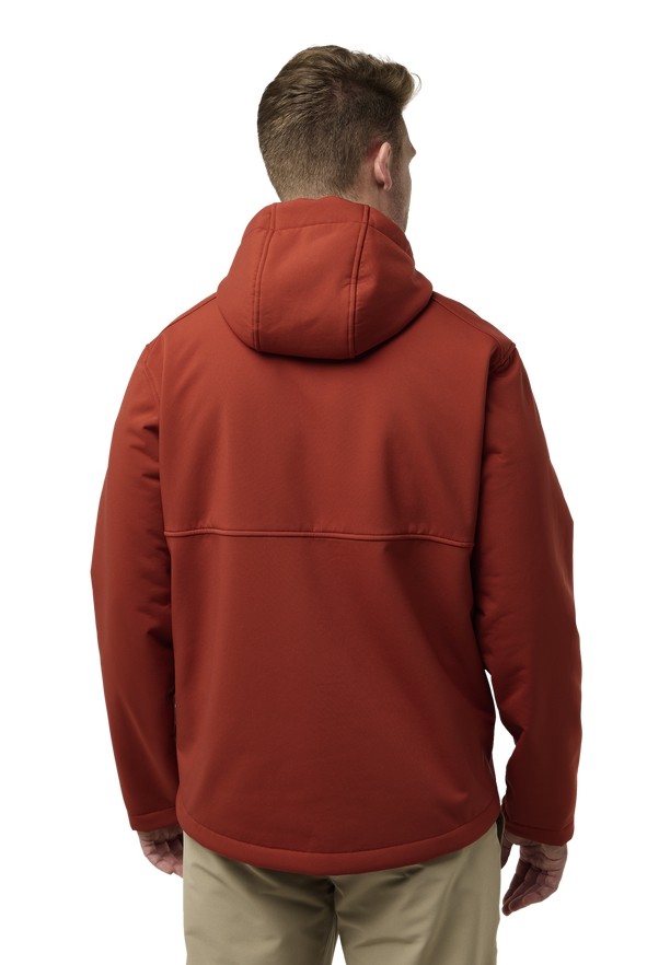 Jack Wolfskin Windland Softshell Jas Heren Rood | 29865122