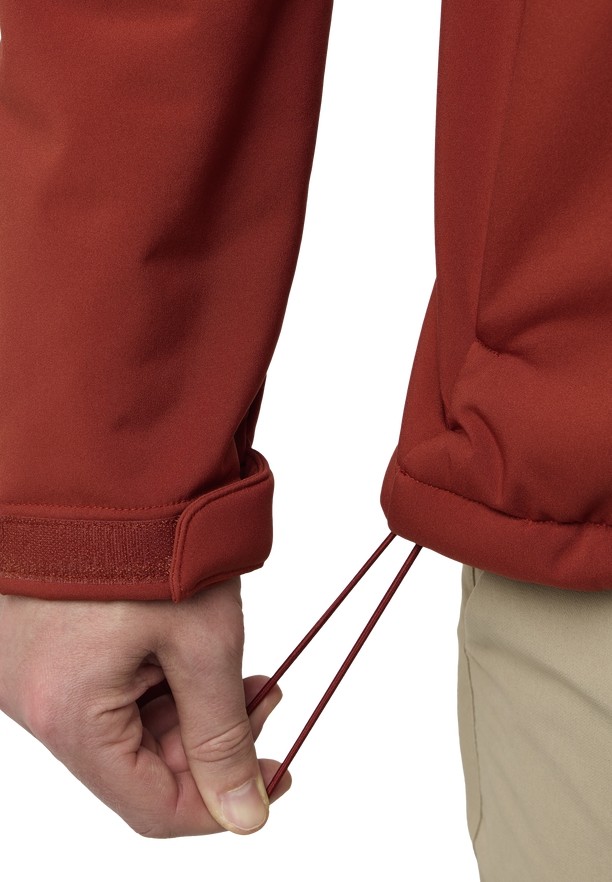 Jack Wolfskin Windland Softshell Jas Heren Rood | 29865122