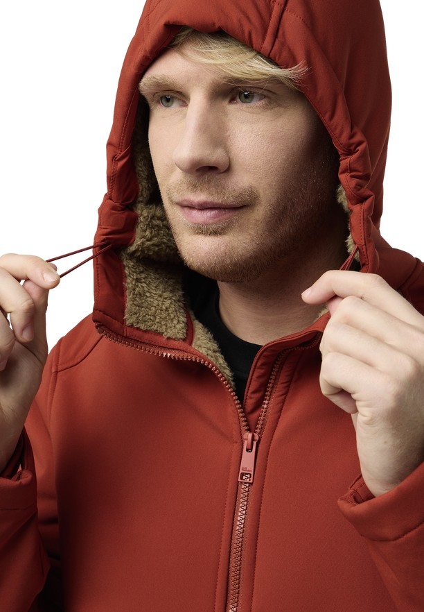 Jack Wolfskin Windland Softshell Jas Heren Rood | 29865122