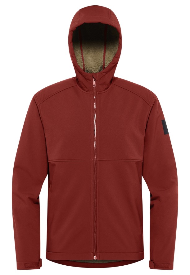 Jack Wolfskin Windland Softshell Jas Heren Rood | 29865122