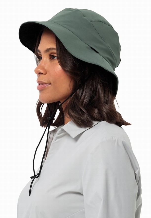 Jack Wolfskin Wingbow Hoeden Dames Groen | 20545891