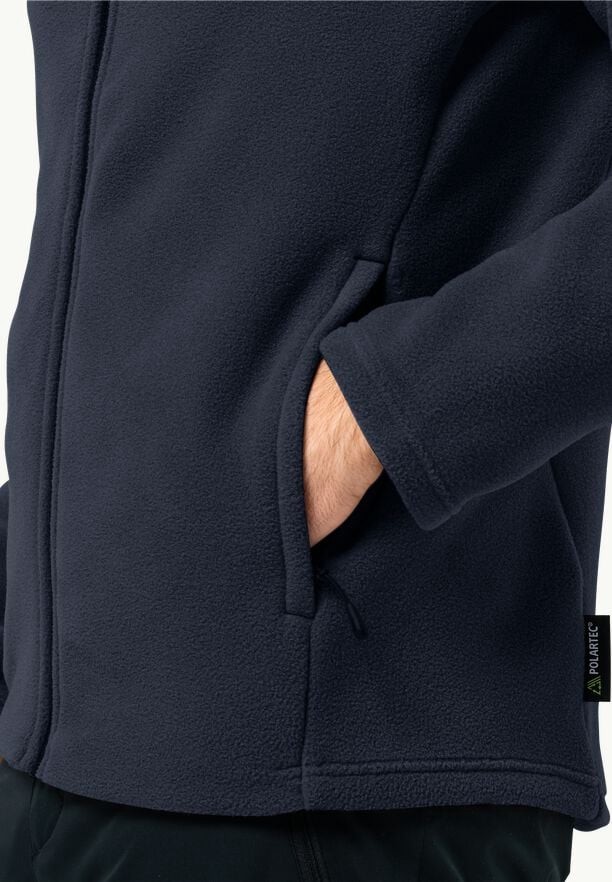 Jack Wolfskin Winterstein Fz Fleece Jassen Heren Donkerblauw | 12249035