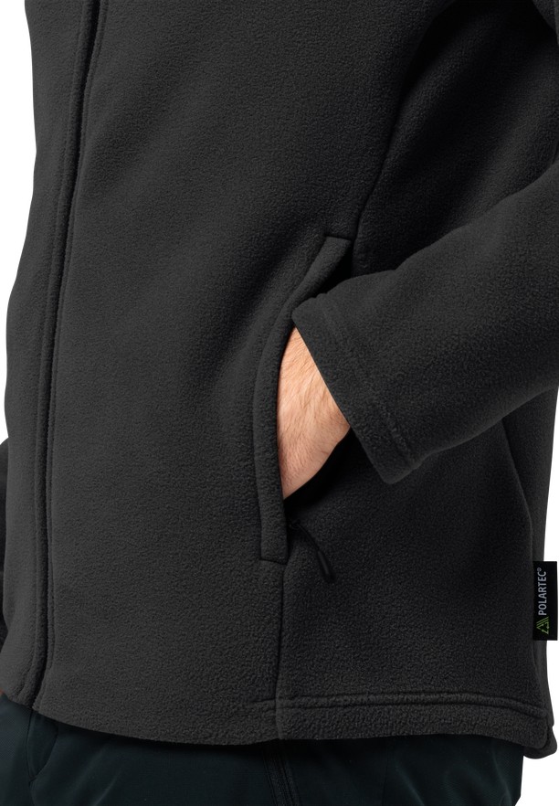 Jack Wolfskin Winterstein Fz Fleece Jassen Heren Zwart | 92714651