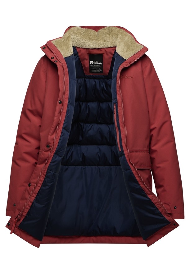 Jack Wolfskin Wintertor Jassen Dames Rood | 90119564