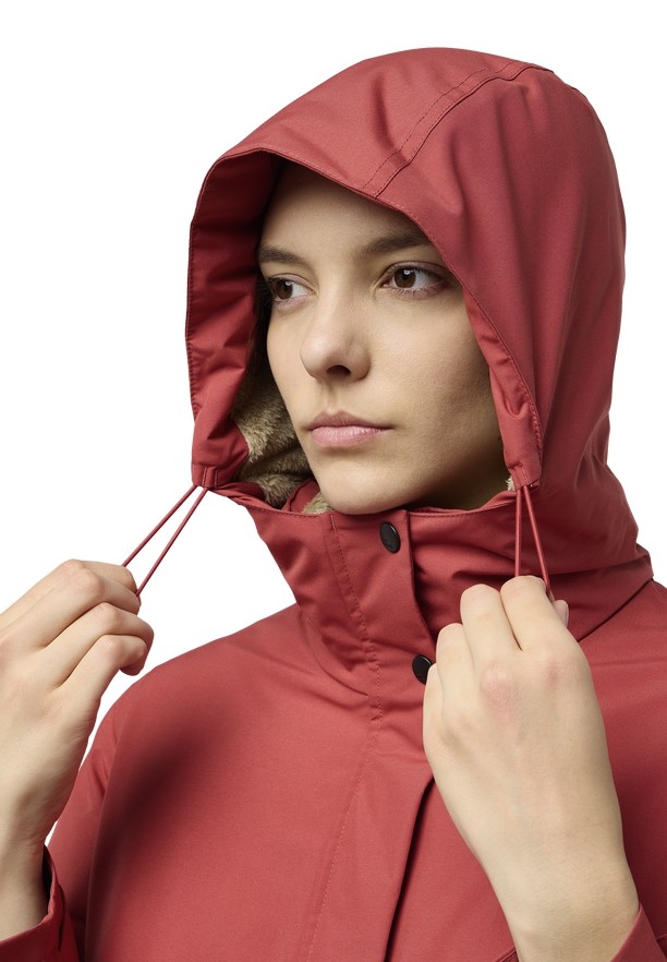 Jack Wolfskin Wintertor Jassen Dames Rood | 90119564
