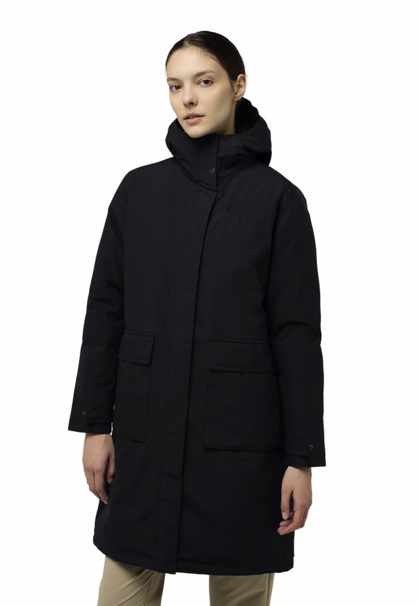 Jack Wolfskin Wintertor Jassen Dames Zwart | 95384663