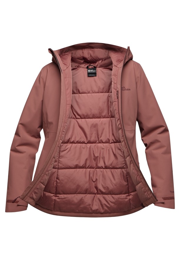 Jack Wolfskin Wisper Ins Winterjassen Dames Rood | 18219855