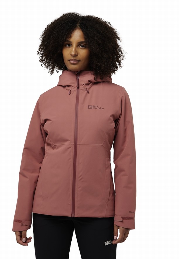Jack Wolfskin Wisper Ins Winterjassen Dames Rood | 18219855