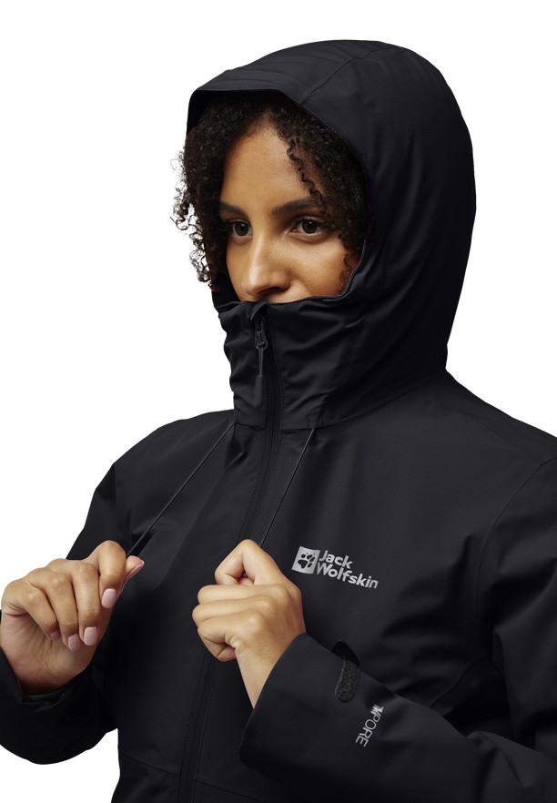 Jack Wolfskin Wisper Ins Winterjassen Dames Zwart | 34541390