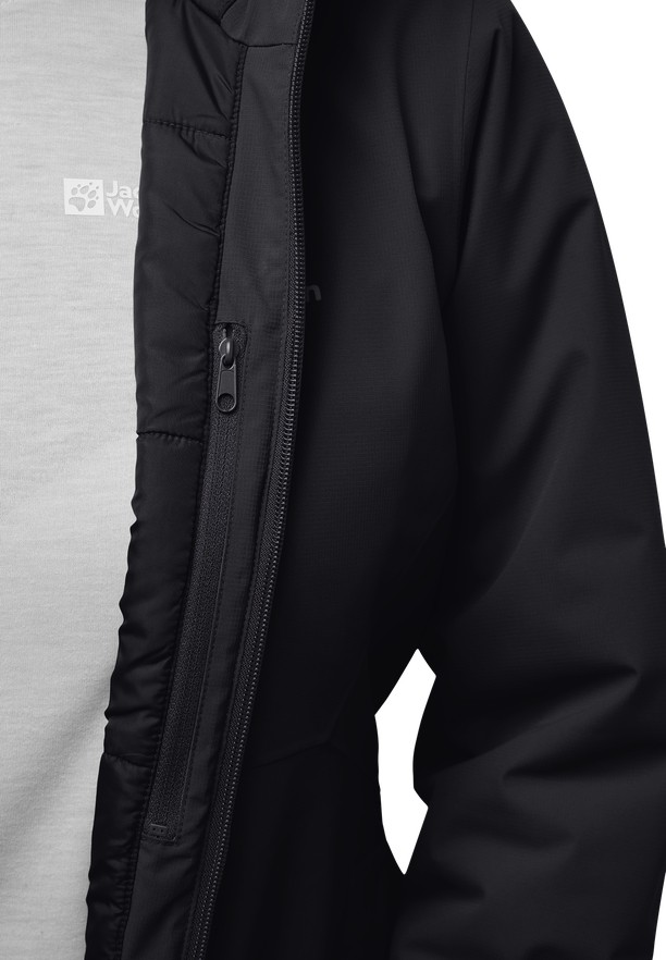 Jack Wolfskin Wisper Ins Winterjassen Dames Zwart | 34541390