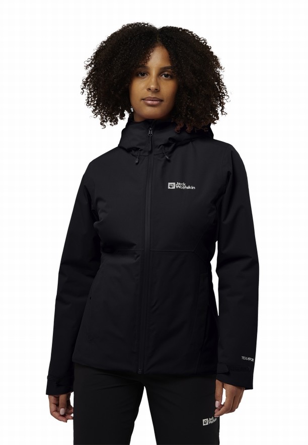 Jack Wolfskin Wisper Ins Winterjassen Dames Zwart | 34541390