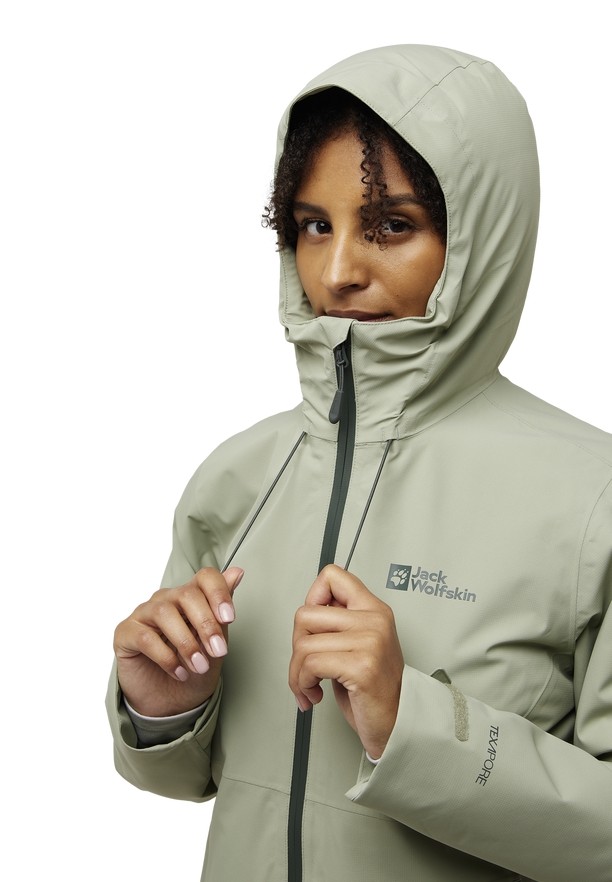 Jack Wolfskin Wisper Ins Winterjassen Dames Grijs | 48928844