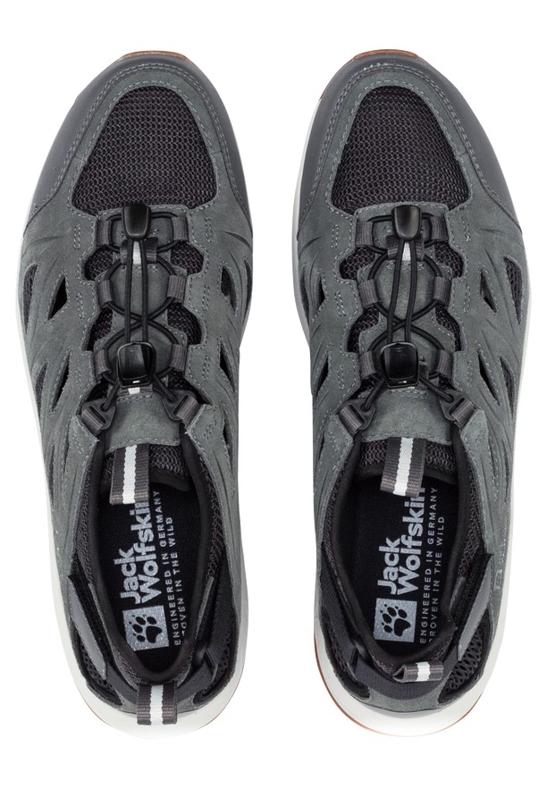 Jack Wolfskin Woodland 2 Hybrid Low Wandelschoenen Heren Grijs | 76496633