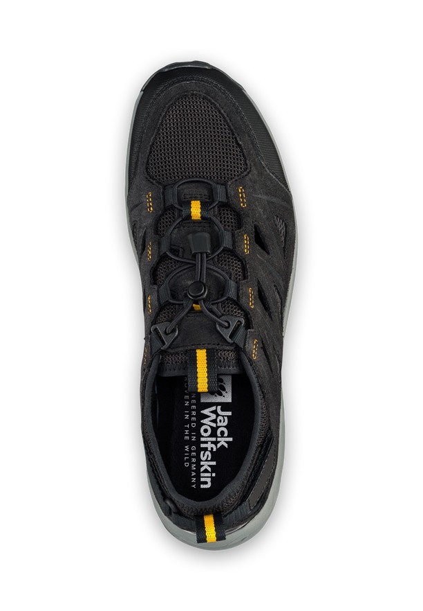 Jack Wolfskin Woodland 2 Hybrid Low Wandelschoenen Heren Zwart | 74105123