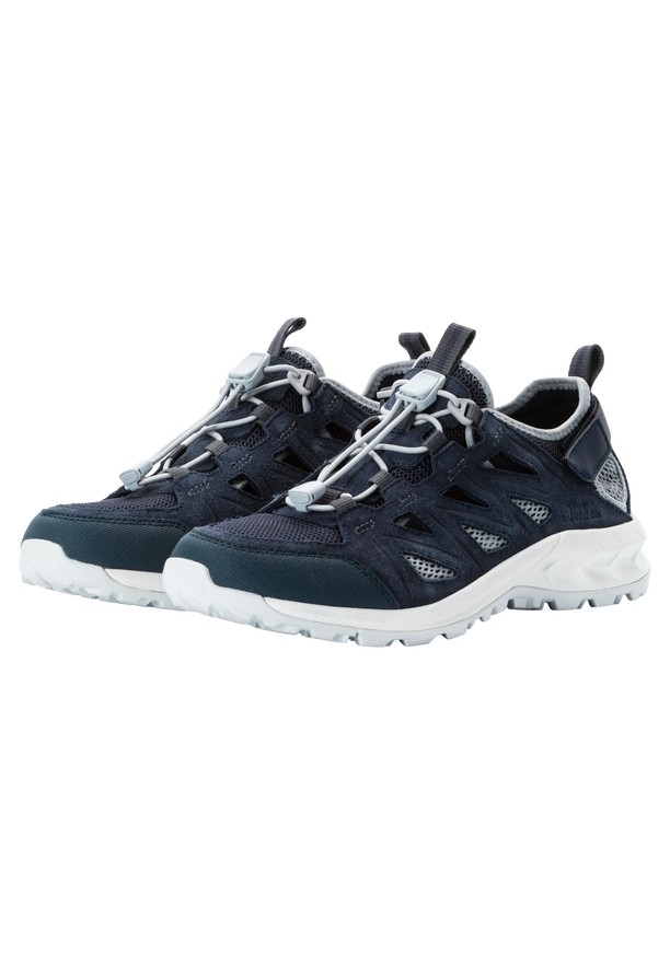 Jack Wolfskin Woodland 2 Hybrid Low Wandelschoenen Dames Donkerblauw | 39948115