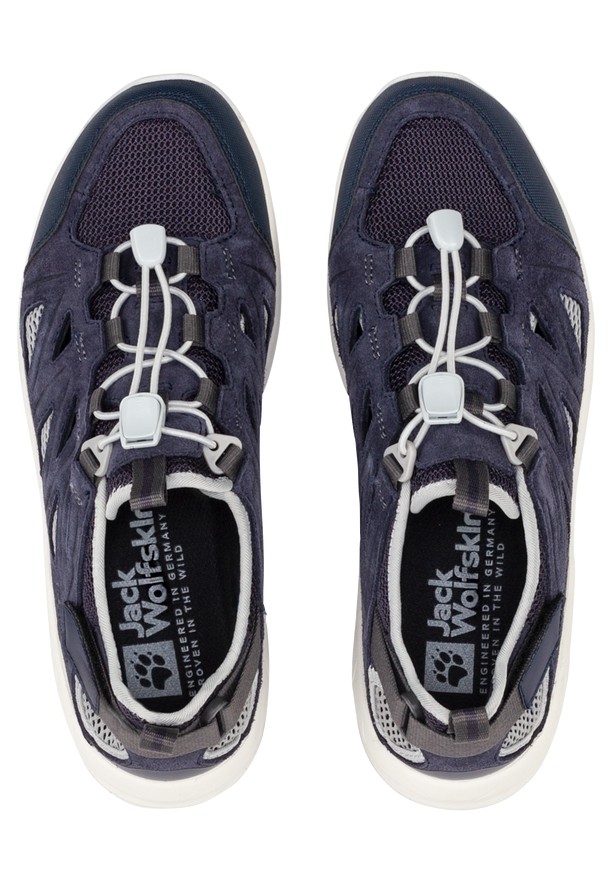 Jack Wolfskin Woodland 2 Hybrid Low Wandelschoenen Dames Donkerblauw | 39948115