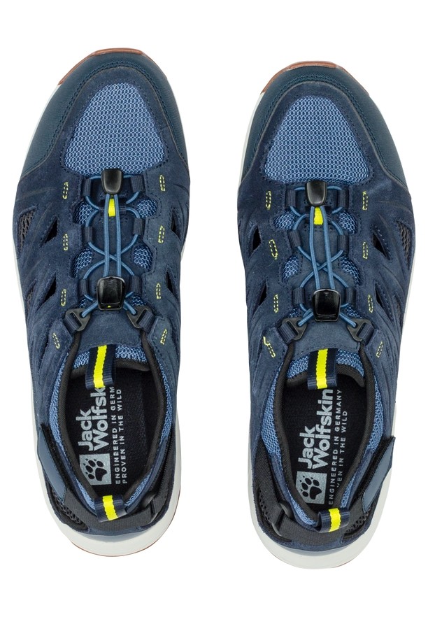 Jack Wolfskin Woodland 2 Hybrid Low Wandelschoenen Heren Donkerblauw | 58306108