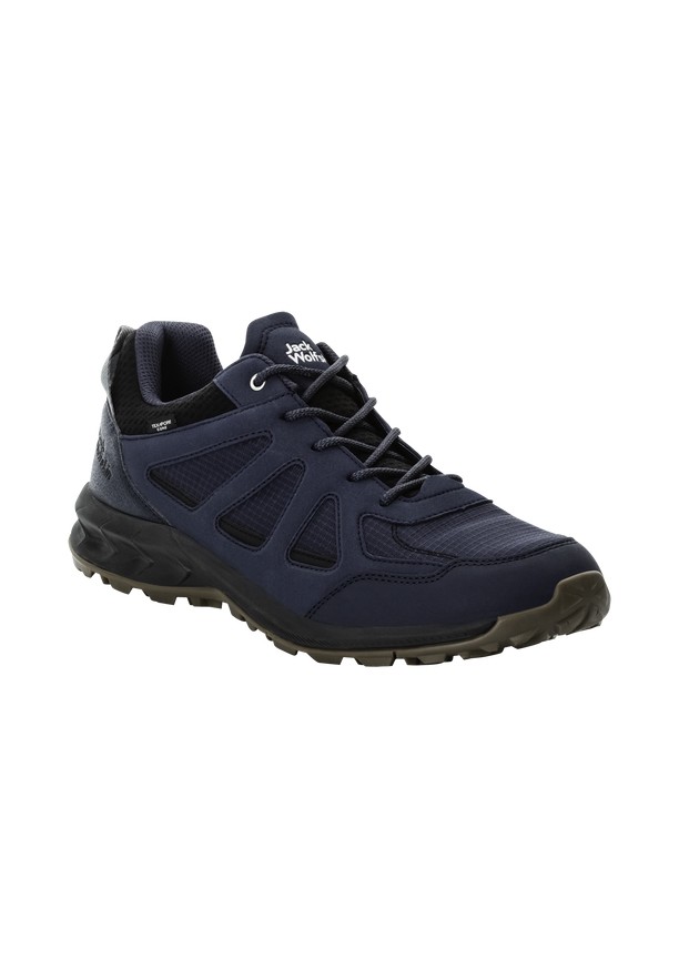 Jack Wolfskin Woodland 2 Texapore Low Wandelschoenen Heren Donkerblauw | 40240503