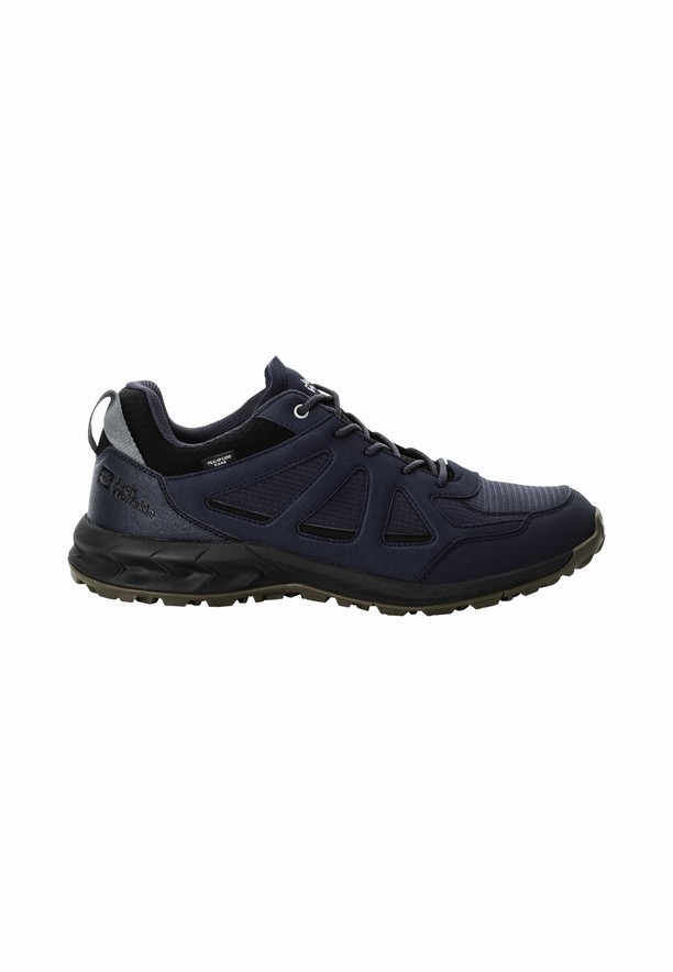 Jack Wolfskin Woodland 2 Texapore Low Wandelschoenen Heren Donkerblauw | 40240503