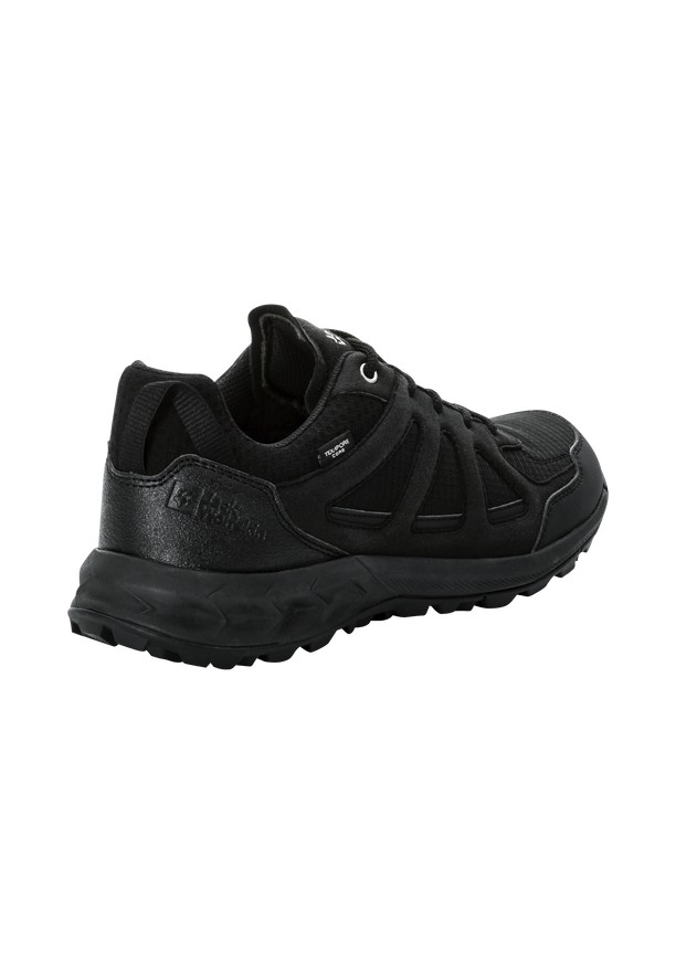 Jack Wolfskin Woodland 2 Texapore Low Wandelschoenen Dames Zwart | 30752626