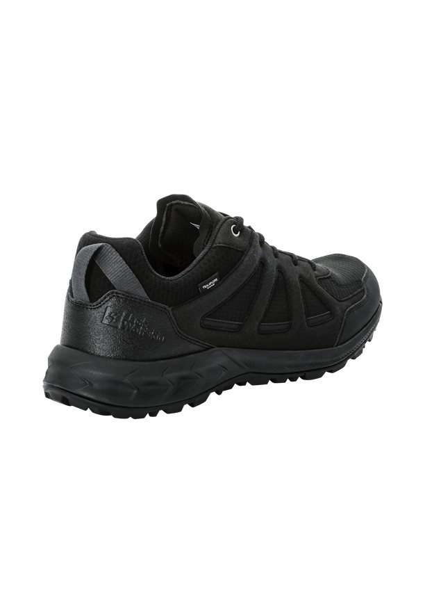 Jack Wolfskin Woodland 2 Texapore Low Wandelschoenen Heren Zwart | 26180649