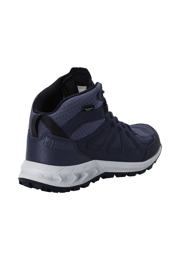 Jack Wolfskin Woodland 2 Texapore Mid Wandelschoenen Dames Donkerblauw | 70919414