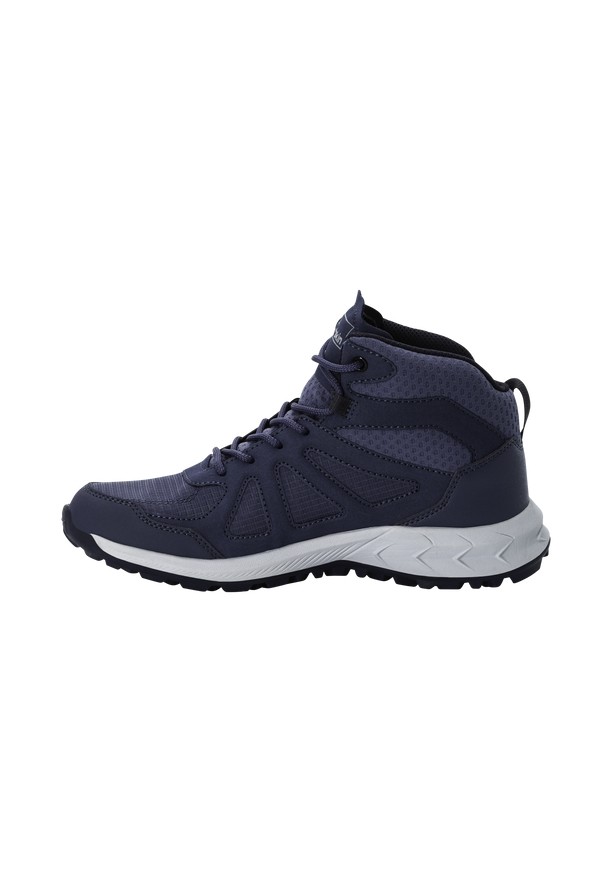 Jack Wolfskin Woodland 2 Texapore Mid Wandelschoenen Dames Donkerblauw | 70919414