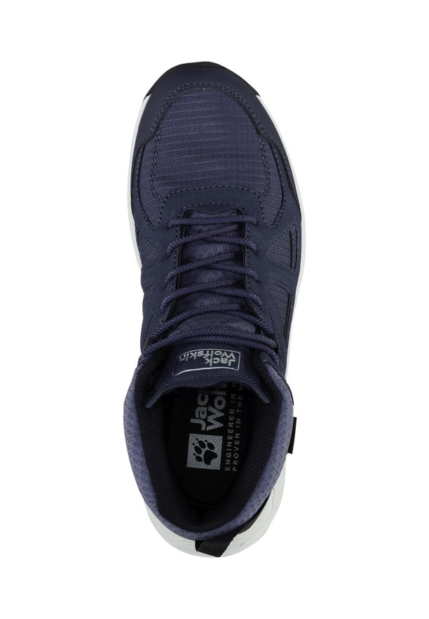 Jack Wolfskin Woodland 2 Texapore Mid Wandelschoenen Dames Donkerblauw | 70919414
