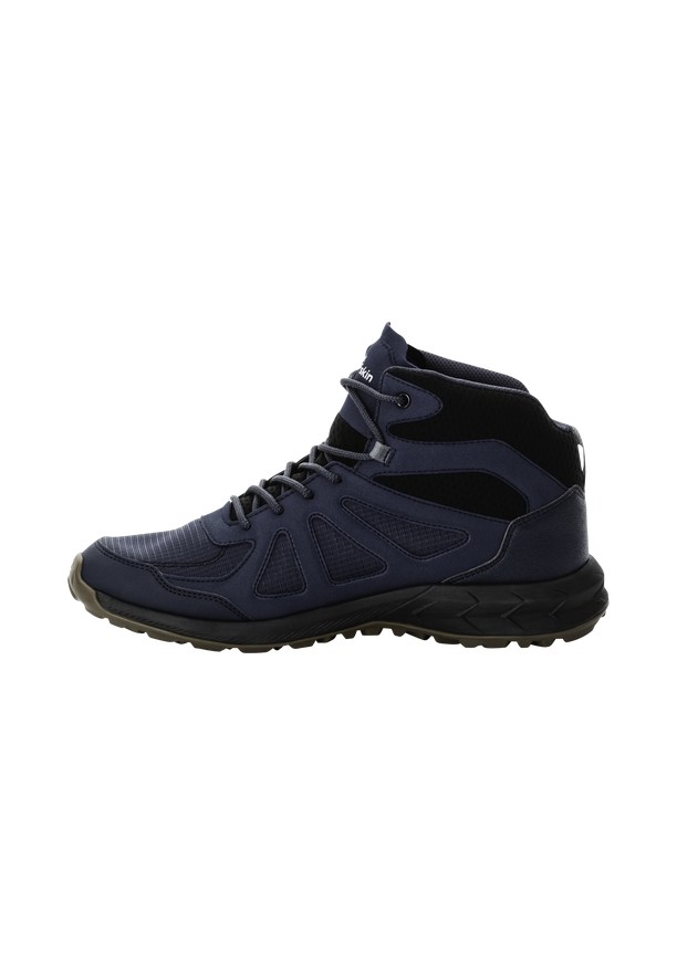 Jack Wolfskin Woodland 2 Texapore Mid Wandelschoenen Heren Donkerblauw | 91724340
