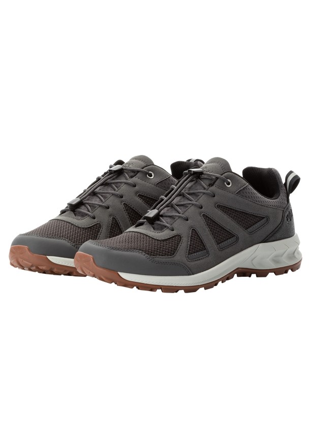 Jack Wolfskin Woodland 2 Vent Low Wandelschoenen Heren Grijs | 40456545