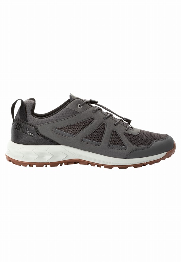 Jack Wolfskin Woodland 2 Vent Low Wandelschoenen Heren Grijs | 40456545