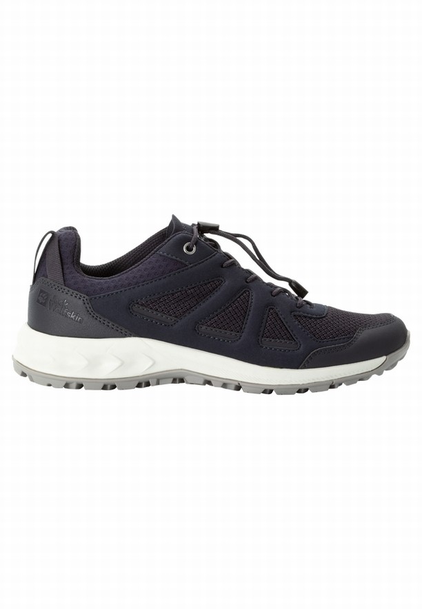 Jack Wolfskin Woodland 2 Vent Low Wandelschoenen Dames Donkerblauw | 20620671