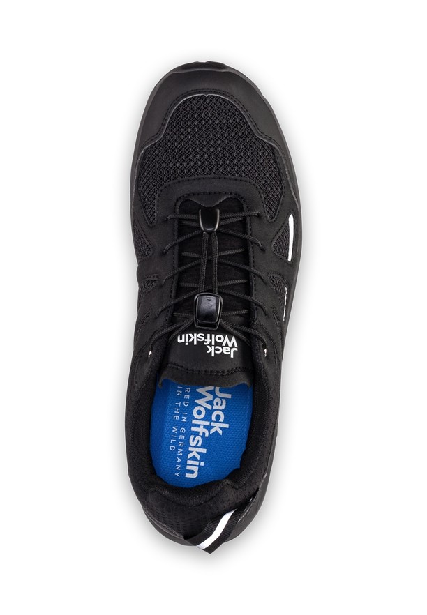 Jack Wolfskin Woodland 2 Vent Low Wandelschoenen Heren Zwart | 58212100