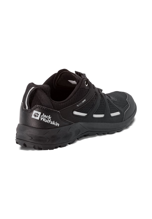 Jack Wolfskin Woodland 2 Vent Low Wandelschoenen Heren Zwart | 58212100